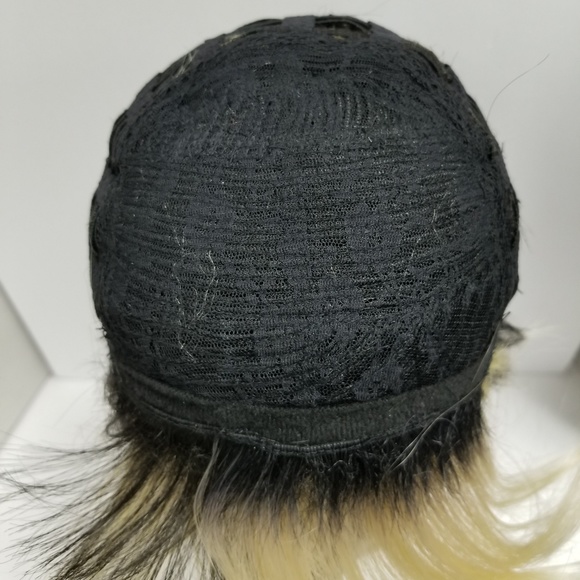 Black and Blond 100% Japanese Fiber Synthetic Wig - Picture 4 of 5